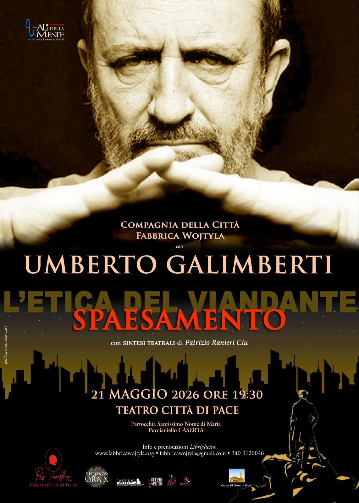 Umberto Galimberti "L'Etica del Viandante - Spaesamento"
